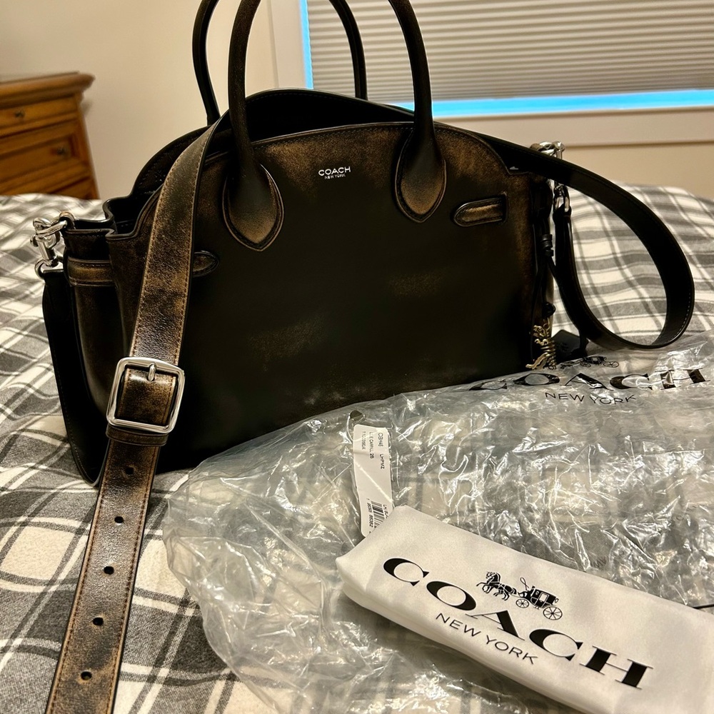 Coach Loved Leather Carryall 28